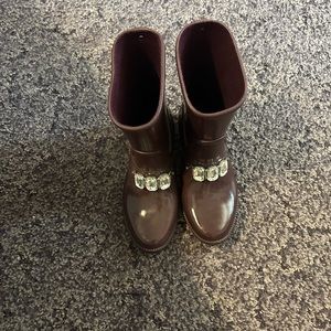 Michael Kors rain boots only worn once